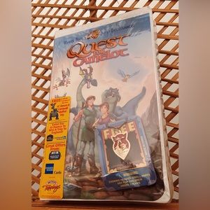 Quest for Camelot Sealed VHS with Pendant